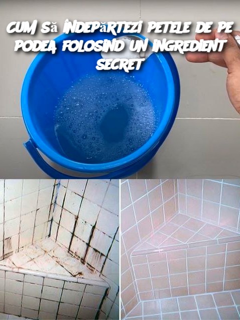 Cum să îndepărtezi petele de pe podea folosind un ingredient secret