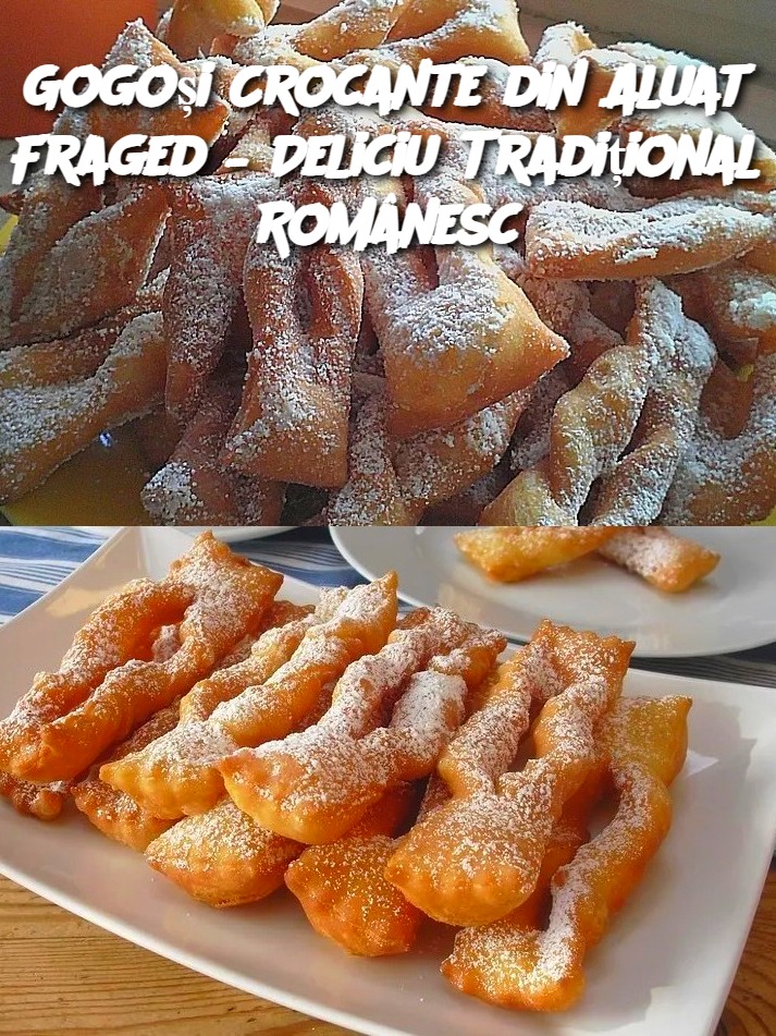 Gogoși Crocante din Aluat Fraged – Deliciu Tradițional Românesc