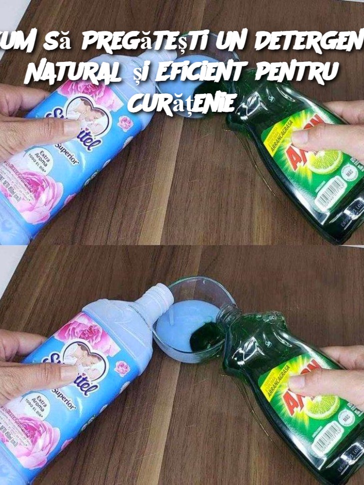 Cum să Pregătești un Detergent Natural și Eficient pentru Curățenie