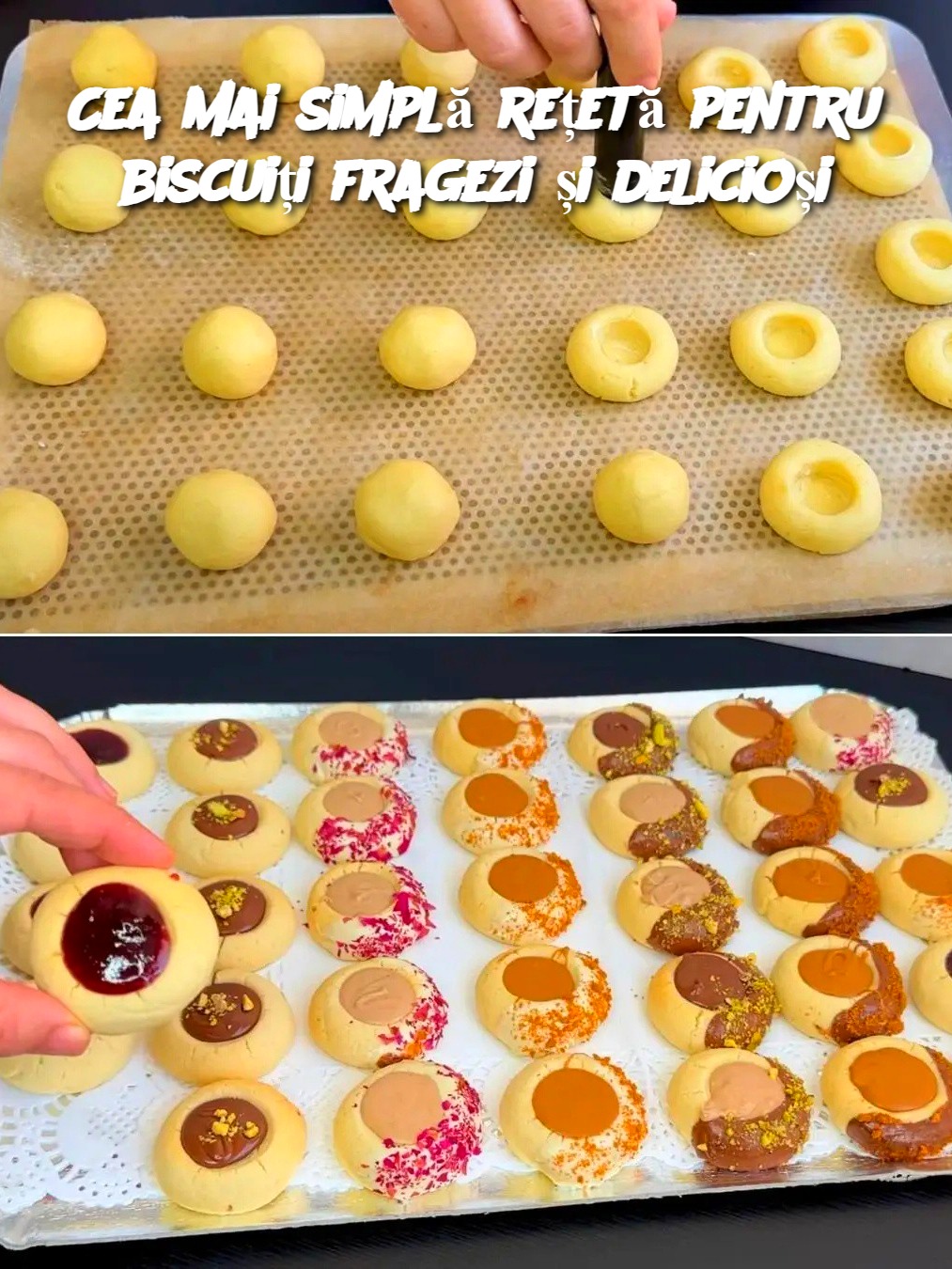 Cea mai simplă rețetă pentru biscuiți fragezi și delicioși