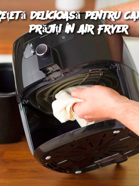 Rețetă Delicioasă pentru Cartofi Prăjiți în Air Fryer