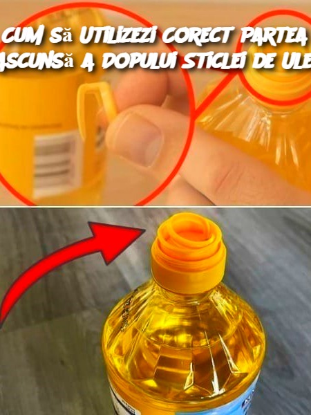 Cum să Utilizezi Corect Partea Ascunsă a Dopului Sticlei de Ulei